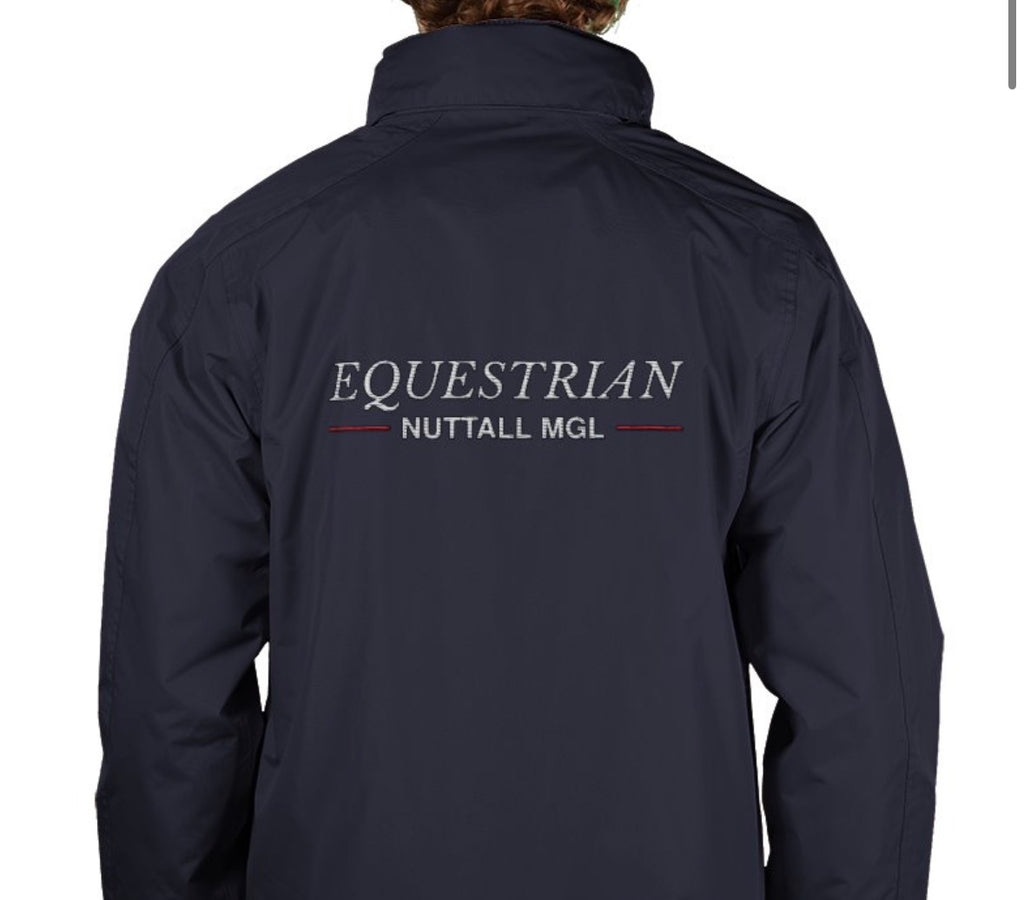 NEW LOGO COAT LOGO ON FRONT BRANDING ON BACK