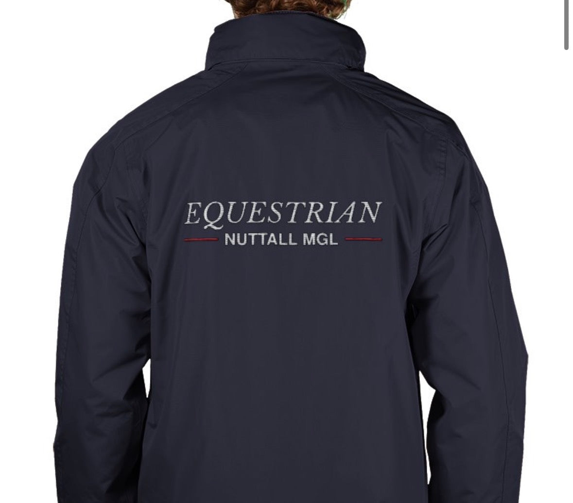 NEW LOGO COAT LOGO ON FRONT BRANDING ON BACK