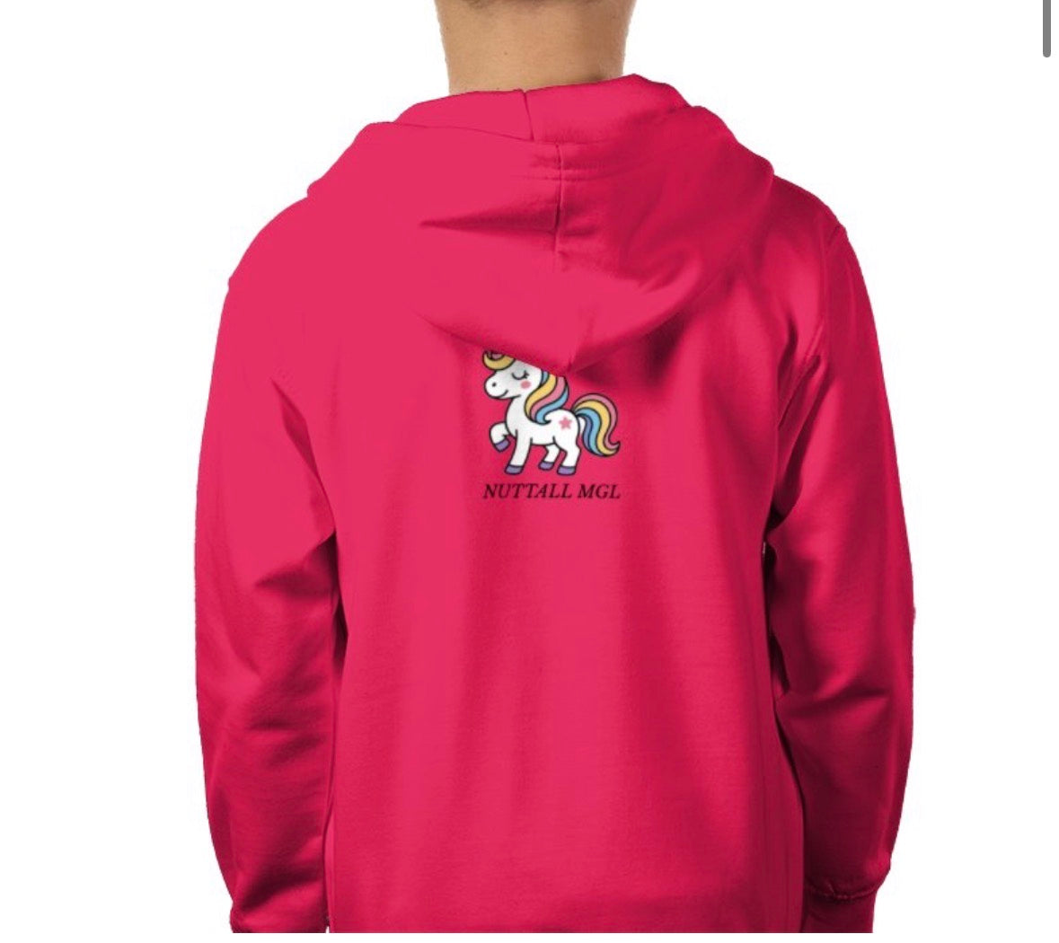 CHILDRENS PINK UNICORN JACKET