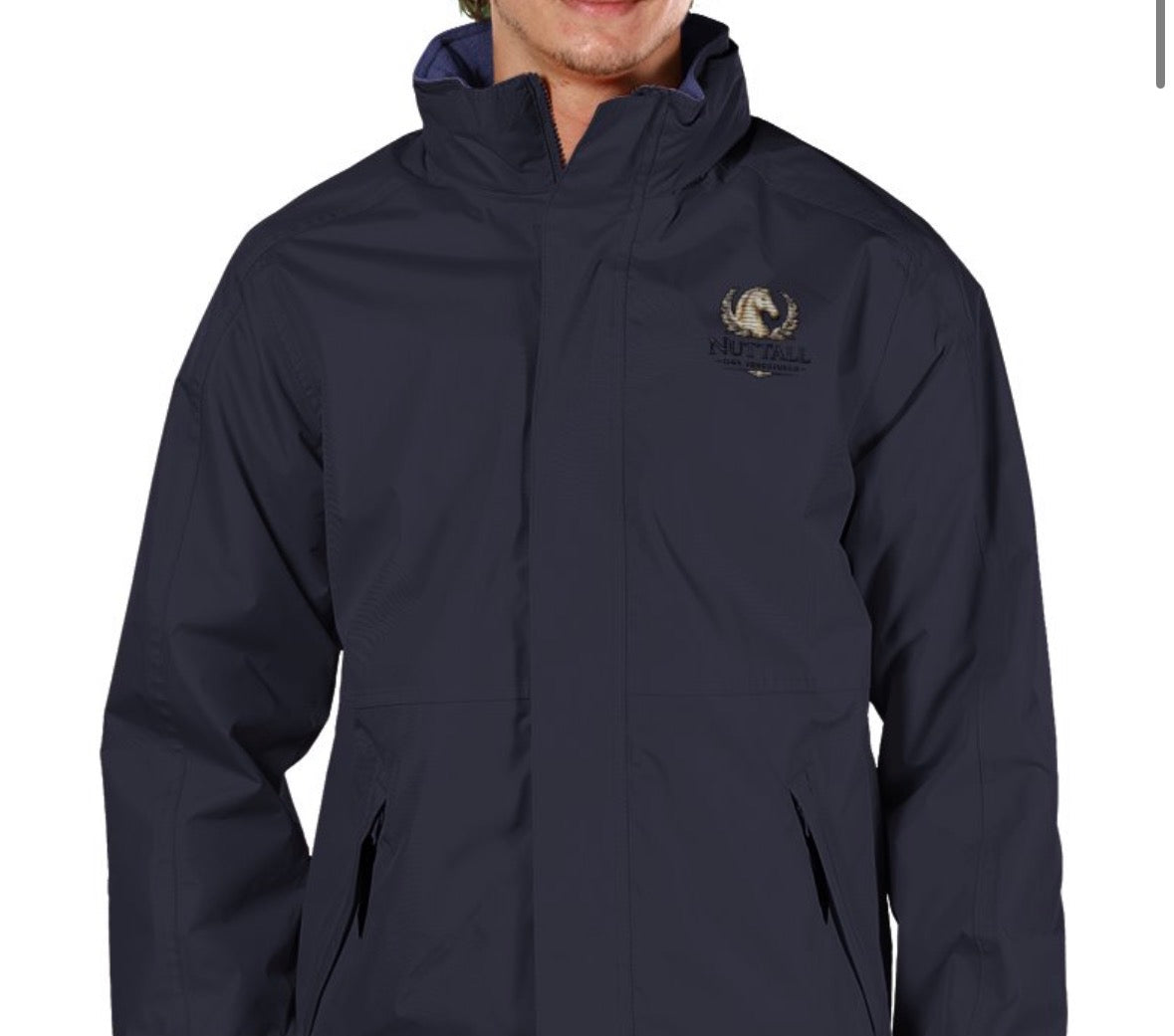 NEW LOGO COAT LOGO ON FRONT BRANDING ON BACK