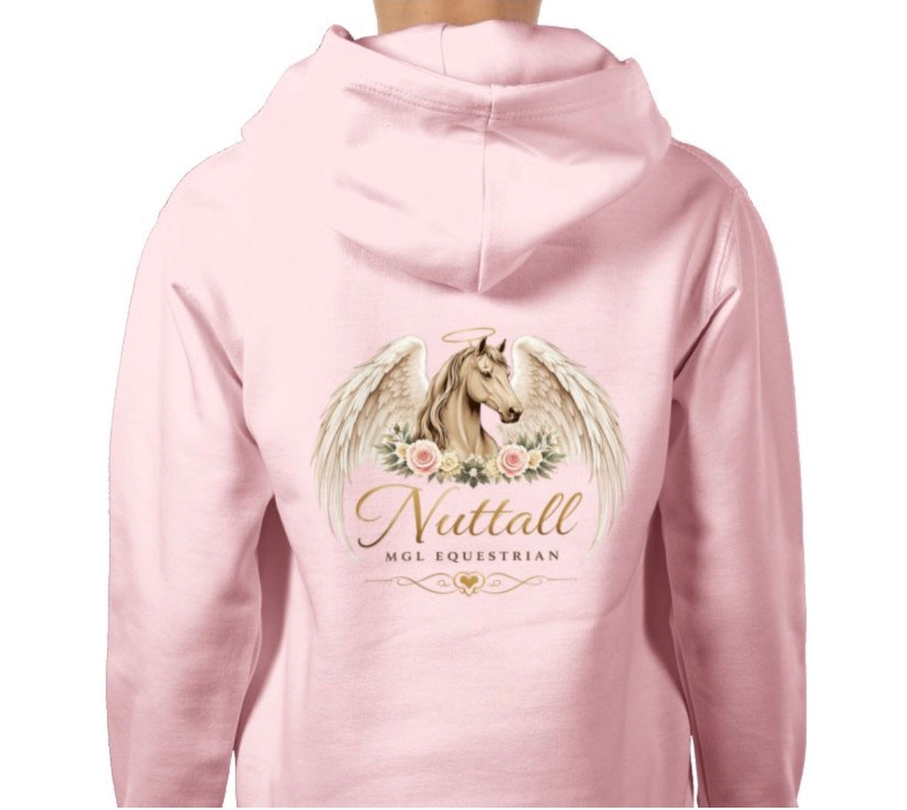 CHILDRENS ANGEL HORSE MEMORABLE HOODIE