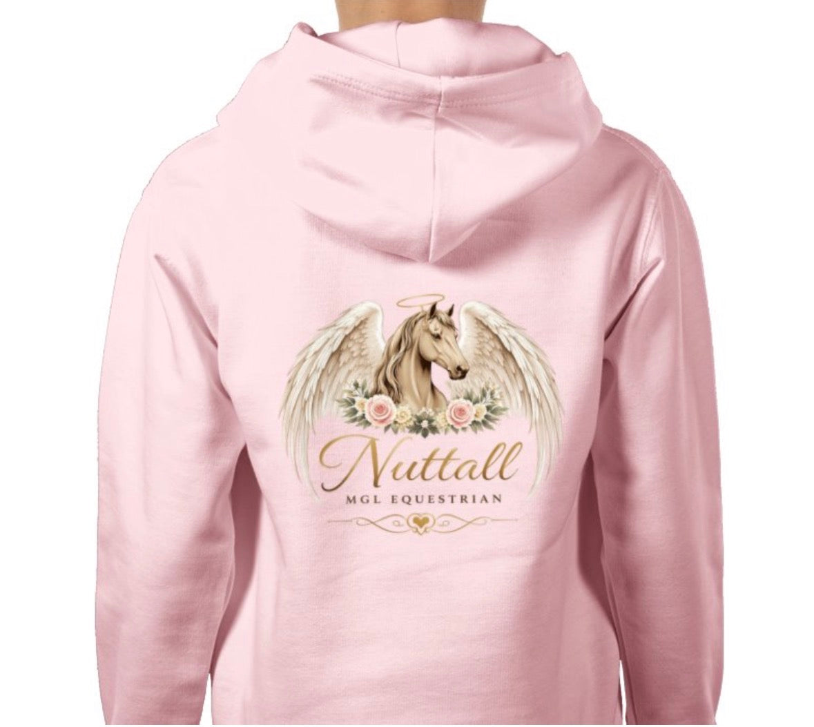 CHILDRENS ANGEL HORSE MEMORABLE HOODIE